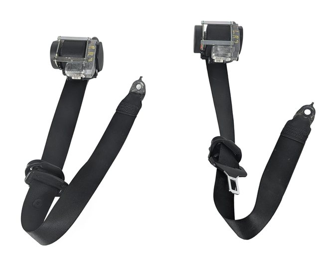 Thumbnail 3: 2015 MERCEDES GL550 (X166) 3RD ROW LEFT/RIGHT SEATBELT RETRACTOR SET/2 (Black)