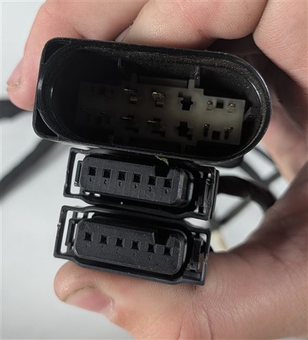Thumbnail 7: 2015 MERCEDES GL550 (X166) FRONT PARK ASSIST PDC SENSOR SET/6 w/HARNESS (Black)