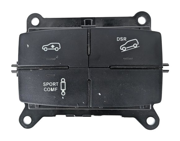 Thumbnail 3: 2015 MERCEDES GL550 (X166) CENTER CONSOLE SUSPENSION RAISE DSR SPORT MODE SWITCH