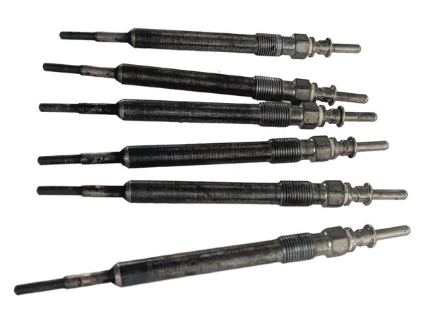 Thumbnail 4: 2015 BMW 535D (F10) 3.0L (N57) ENGINE DIESEL MOTOR GLOW PLUG HEATER SET/6