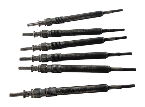 Thumbnail 5: 2015 BMW 535D (F10) 3.0L (N57) ENGINE DIESEL MOTOR GLOW PLUG HEATER SET/6