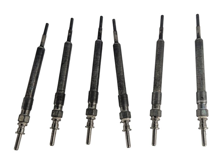 Thumbnail 7: 2015 BMW 535D (F10) 3.0L (N57) ENGINE DIESEL MOTOR GLOW PLUG HEATER SET/6