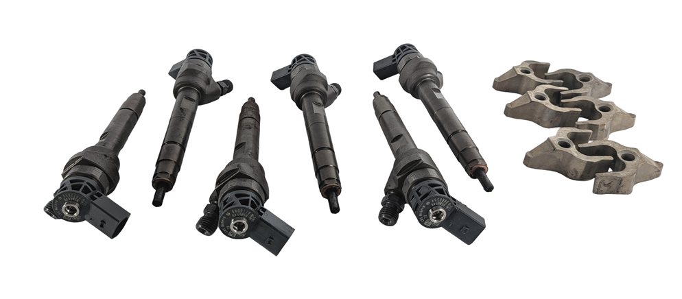 Thumbnail 2: 2014-2018 BMW 328i 535i 740i X5 - 2.0L / 3.0L DIESEL ENGINE FUEL INJECTOR SET 6