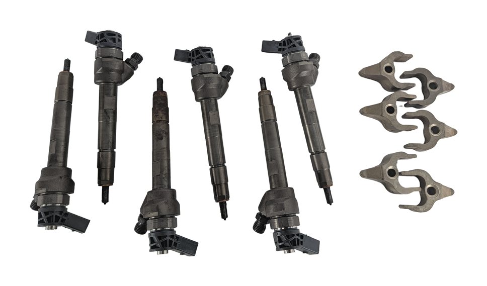 Thumbnail 3: 2014-2018 BMW 328i 535i 740i X5 - 2.0L / 3.0L DIESEL ENGINE FUEL INJECTOR SET 6