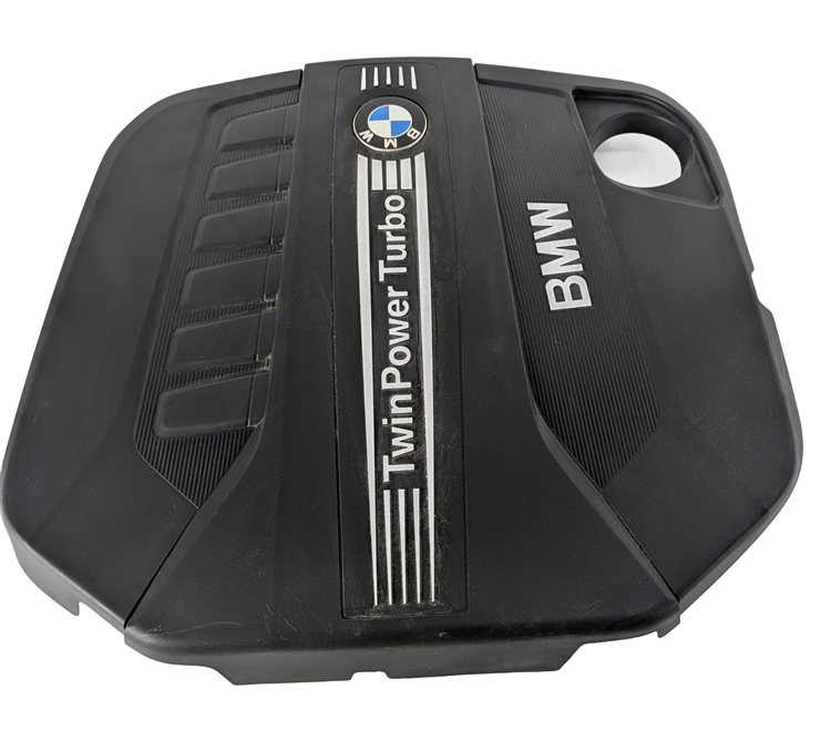 Thumbnail 2: 14-18 BMW 535i 740i X5 F10 F01 F15 3.0L TURBO DIESEL ENGINE MOTOR COVER TRIM
