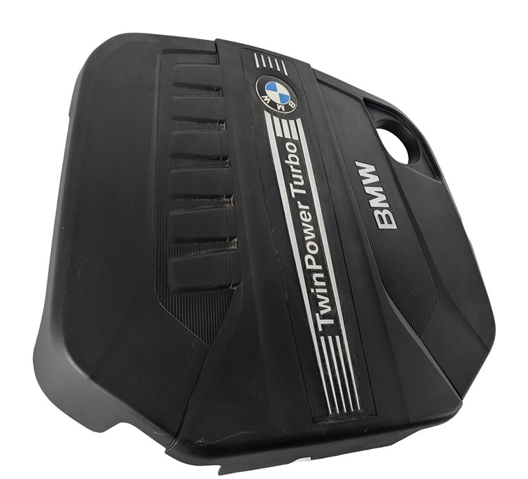 Thumbnail 4: 14-18 BMW 535i 740i X5 F10 F01 F15 3.0L TURBO DIESEL ENGINE MOTOR COVER TRIM