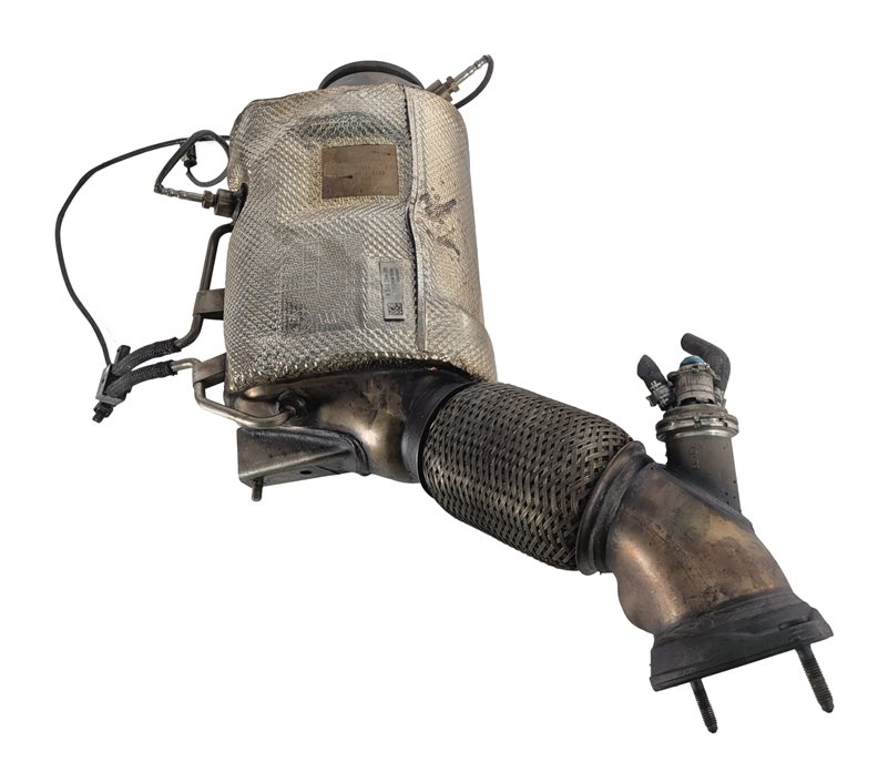 Thumbnail 5: 2015 BMW 535D F10 3.0L N57 DIESEL PARTICULATE FILTER DPF w/FLEX PIPE SENSORS