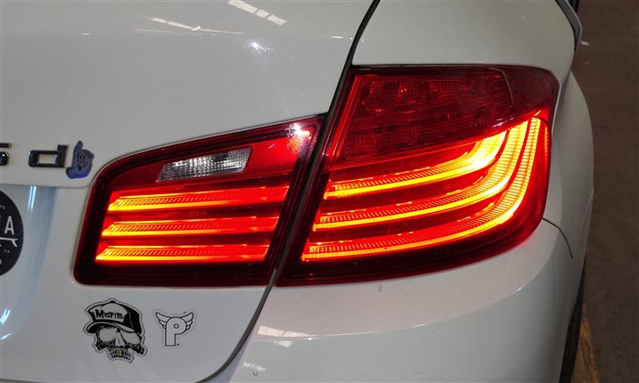 Thumbnail 2: 2014-2016 BMW 528i 535i 550i M5 (F10) RIGHT PASSENGER TRUNK TAILLIGHT LIGHT LAMP