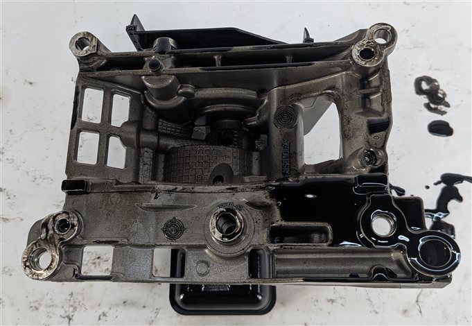 Thumbnail 5: 2014-2016 BMW 535D (F10) 3.0L (N57) DIESEL ENGINE OIL FLUID PUMP w/VACUUM PUMP