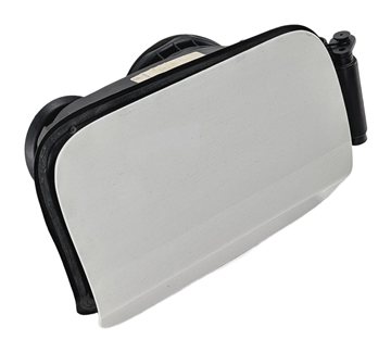 11-16 BMW 528i 535i 550i M5 (F10) GAS FILLER FUEL TANK DOOR w/HOUSING (White)