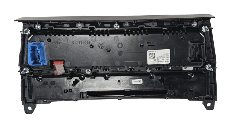 Thumbnail 7: 11-16 BMW 5 M5 SERIES (F10) HEATER A/C TEMPERATURE & RADIO CONTROL PANEL (BLACK)
