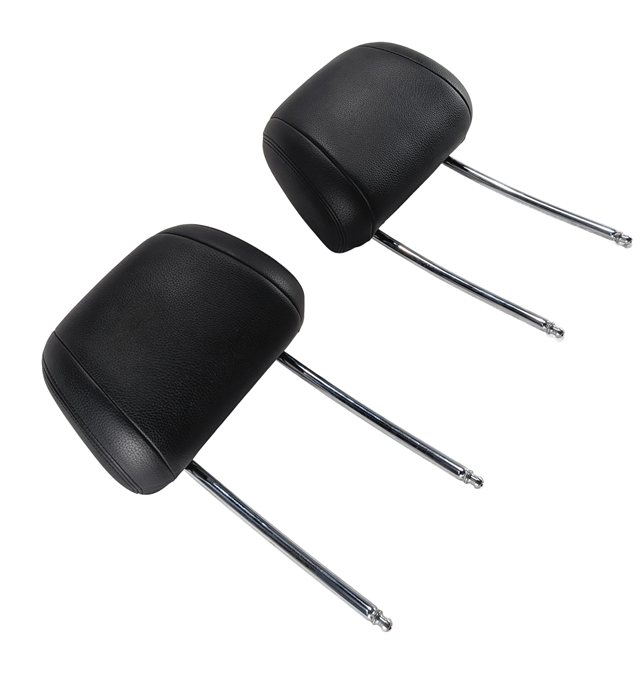 14-16 BMW 5 SERIES F10 FRONT LEFT & RIGHT SEAT HEADREST SET/2 (Black)