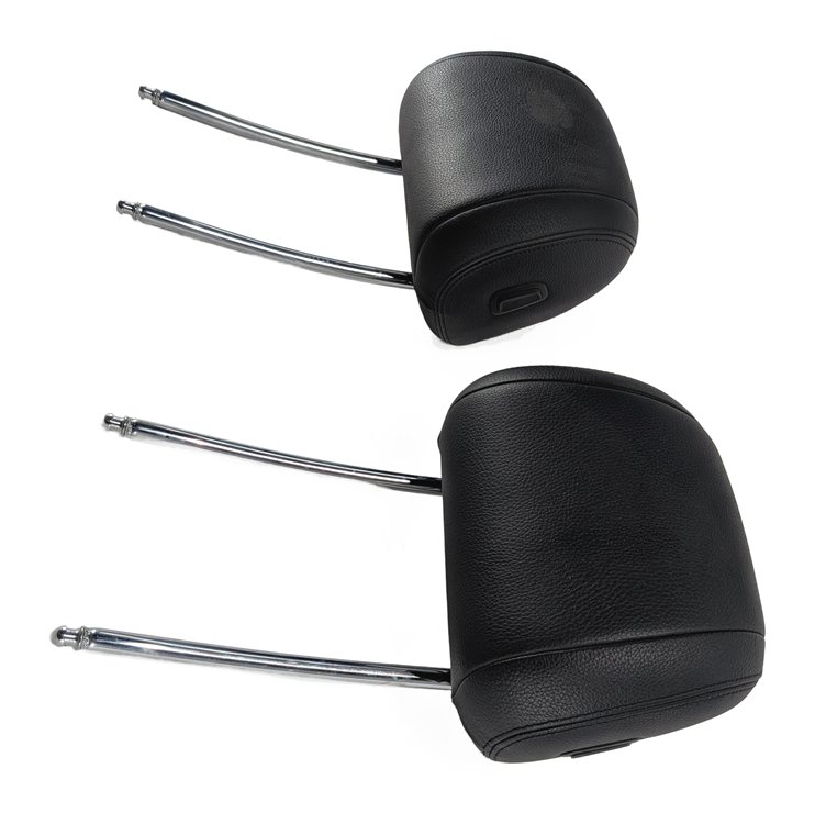 Thumbnail 5: 14-16 BMW 5 SERIES F10 FRONT LEFT & RIGHT SEAT HEADREST SET/2 (Black)