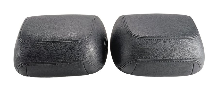 Thumbnail 7: 14-16 BMW 5 SERIES F10 FRONT LEFT & RIGHT SEAT HEADREST SET/2 (Black)