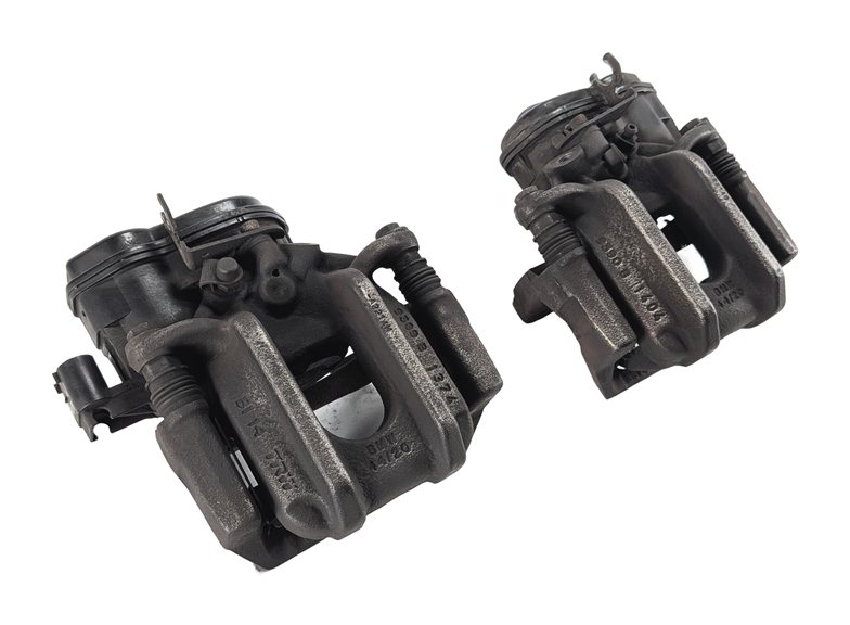 11-16 BMW 528i 535i 550i (F10) REAR LEFT & RIGHT BRAKE CALIPER w/EPB SET/2