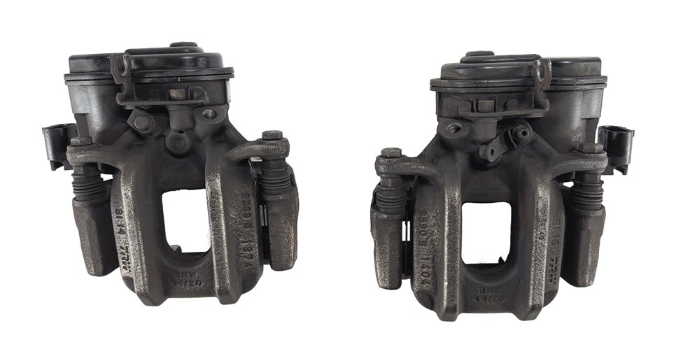 Thumbnail 2: 11-16 BMW 528i 535i 550i (F10) REAR LEFT & RIGHT BRAKE CALIPER w/EPB SET/2