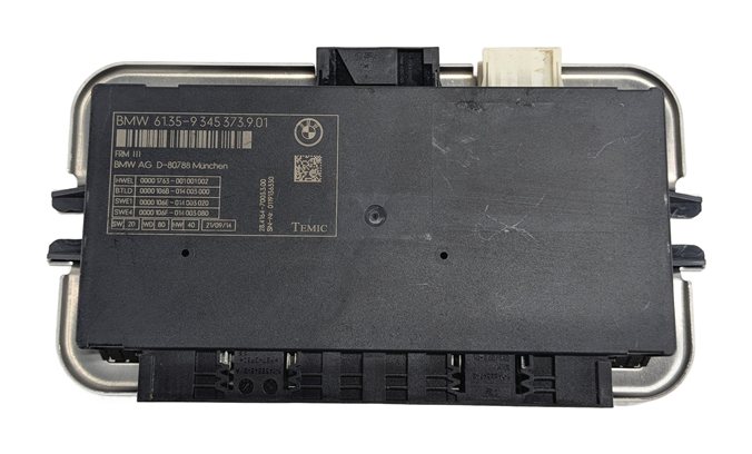 Thumbnail 2: 10-17 BMW 5 6 7 M5 X3 X4 (F06 F10 F12 F25 F26) FRM III BODY LIGHT CONTROL MODULE