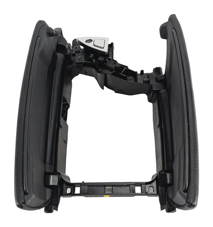 Thumbnail 8: 2012-2016 BMW 528i 535i 550i (F10) FRONT CENTER CONSOLE ARMREST LID (Black)