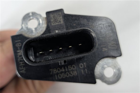 Thumbnail 7: 2014-2016 BMW 535D (F10) 3.0L N57 DIESEL ENGINE MAF MASS AIR FLOW SENSOR