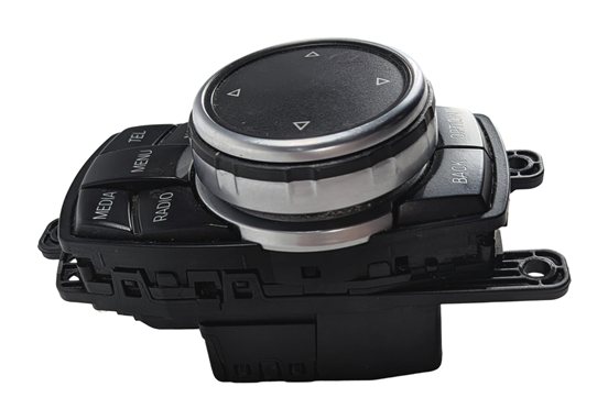 Thumbnail 3: 10-16 BMW 535i 535iGT I3 (F10 F07) RADIO NAVIGATION iDRIVE MEDIA CONTROL KNOB