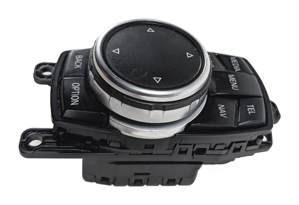 Thumbnail 4: 10-16 BMW 535i 535iGT I3 (F10 F07) RADIO NAVIGATION iDRIVE MEDIA CONTROL KNOB