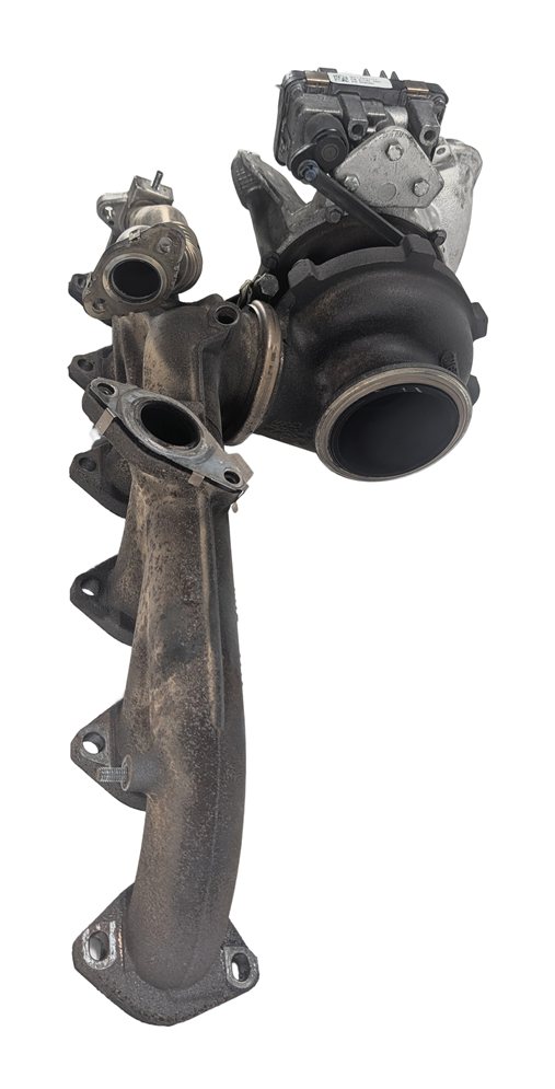 Thumbnail 3: 14-18 535i 740i X5 F10 F01 F15 N57T 3.0L DIESEL TURBO TURBOCHARGER ASSEMBLY