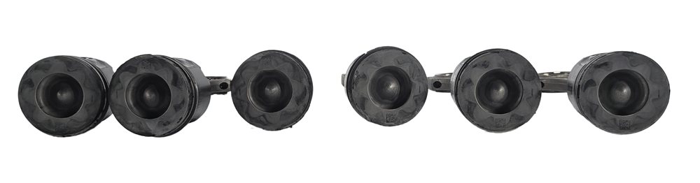 Thumbnail 7: 14-18 BMW 535i 740i X5 N57T 3.0L DIESEL ENGINE PISTON & CONNECTING ROD SET/6