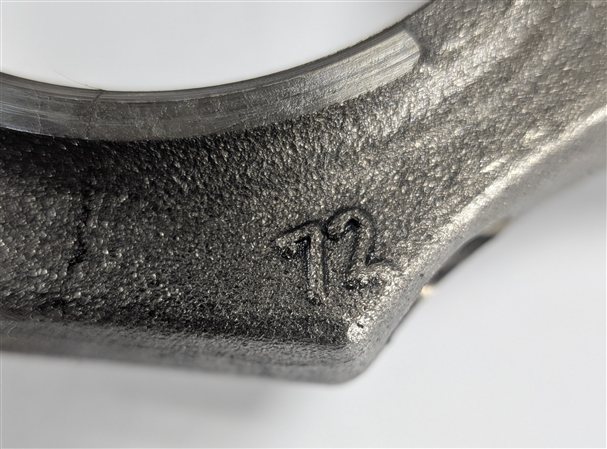 Thumbnail 8: 14-18 BMW 535i 740i X5 N57T 3.0L DIESEL ENGINE PISTON & CONNECTING ROD SET/6