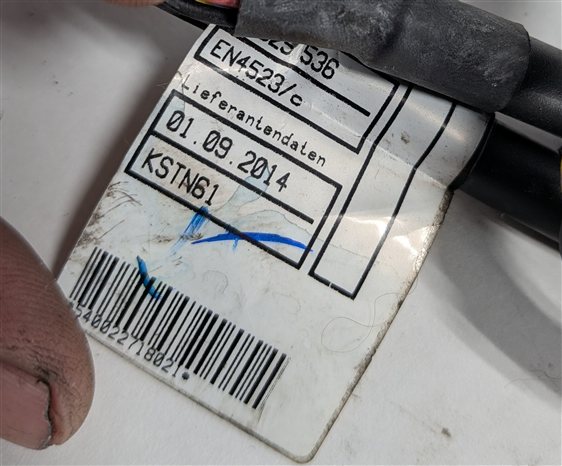 Thumbnail 11: 15 BMW 535D F10 ELECTRONIC EMERGENCY PARK PARKING BRAKE WIRE WIRING HARNESS LOOM