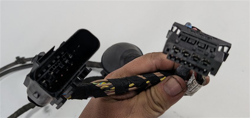 Thumbnail 6: 15 BMW 535D F10 ELECTRONIC EMERGENCY PARK PARKING BRAKE WIRE WIRING HARNESS LOOM