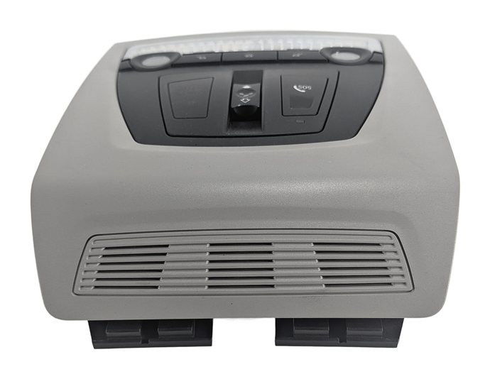 Thumbnail 3: 2015 BMW 535D F10 FRONT ROOF CONSOLE DOME MAP LIGHT SUNROOF SOS SWITCH (Gray)