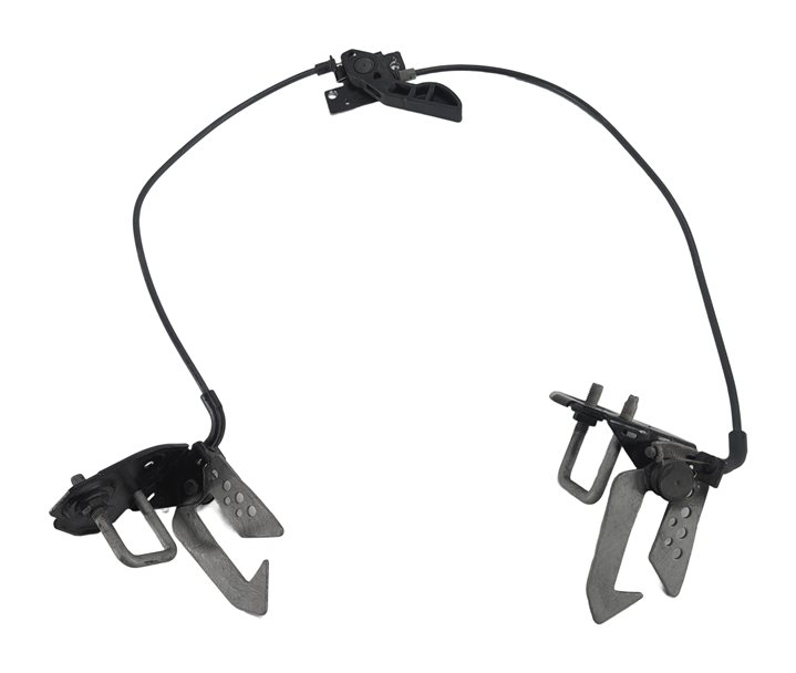 Thumbnail 6: 2015 BMW 535D (F10) FRONT LEFT/RIGHT HOOD LID LOCK LATCH SET/2 w/RELEASE CABLE