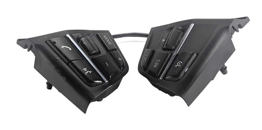 Thumbnail 3: 2015 BMW 535D F10 STEERING WHEEL MULTIFUNCTION MEDIA CRUISE CONTROL SWITCH SET/2