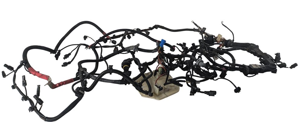 Thumbnail 2: 2015 BMW 535D (F10) 3.0L N57 DIESEL ENGINE MOTOR WIRE WIRING HARNESS LOOM