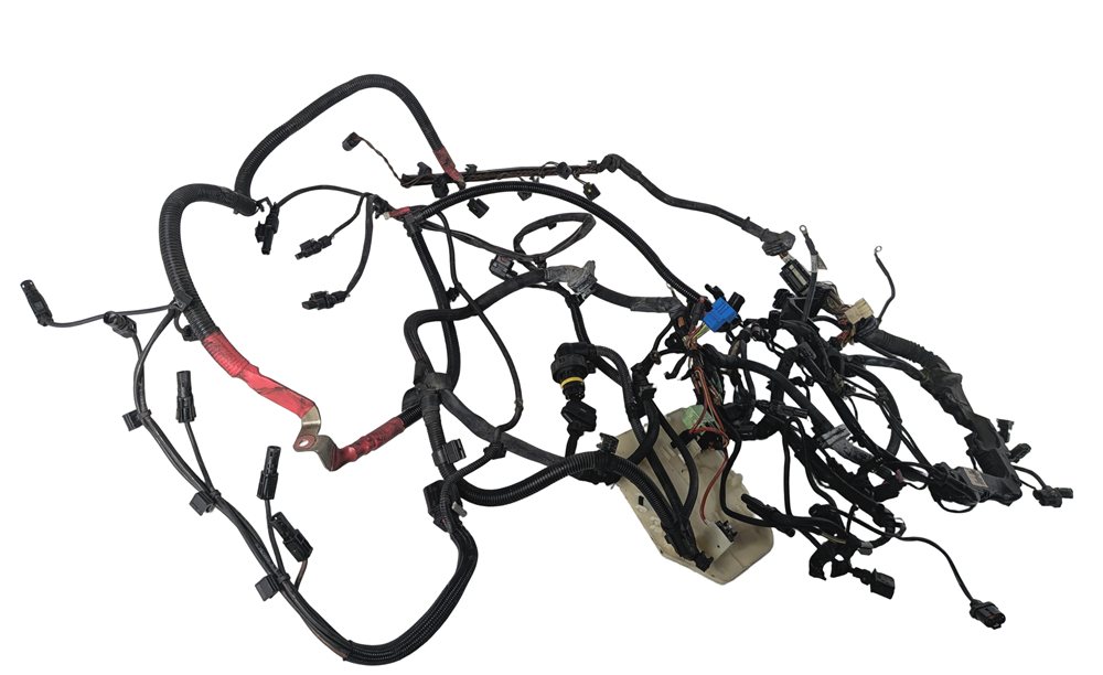 Thumbnail 3: 2015 BMW 535D (F10) 3.0L N57 DIESEL ENGINE MOTOR WIRE WIRING HARNESS LOOM
