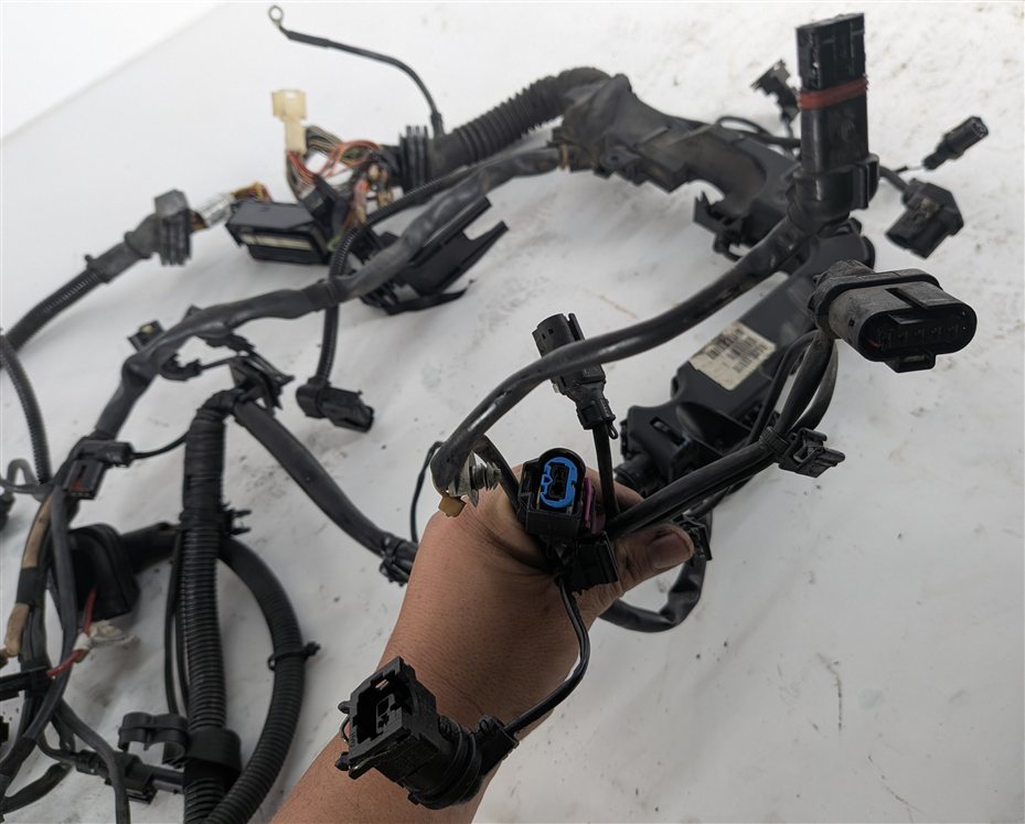 Thumbnail 5: 2015 BMW 535D (F10) 3.0L N57 DIESEL ENGINE MOTOR WIRE WIRING HARNESS LOOM