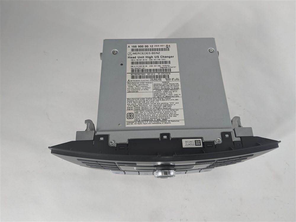 Thumbnail 3: 13-15 MERCEDES GL ML (W166 X166) AM/FM CD SD HDD RADIO STEREO RECEIVER PLAYER