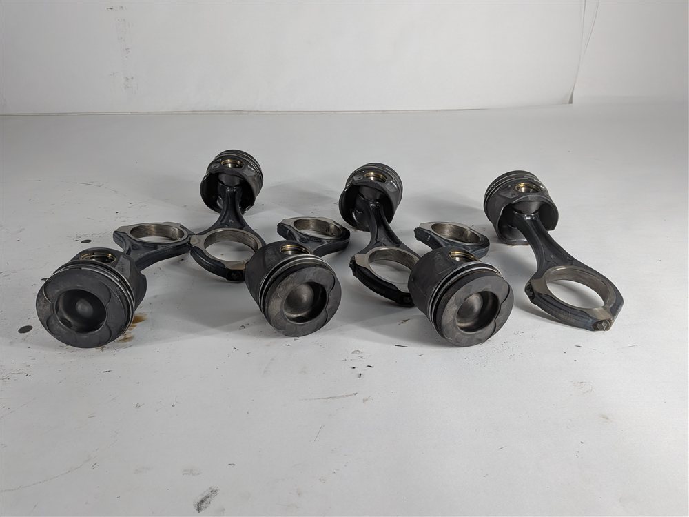 Thumbnail 6: 12-17 MERCEDES GL350 GLS350D ML350 S350 (W166 X166 W221) 3.0L DIESEL PISTON SET6