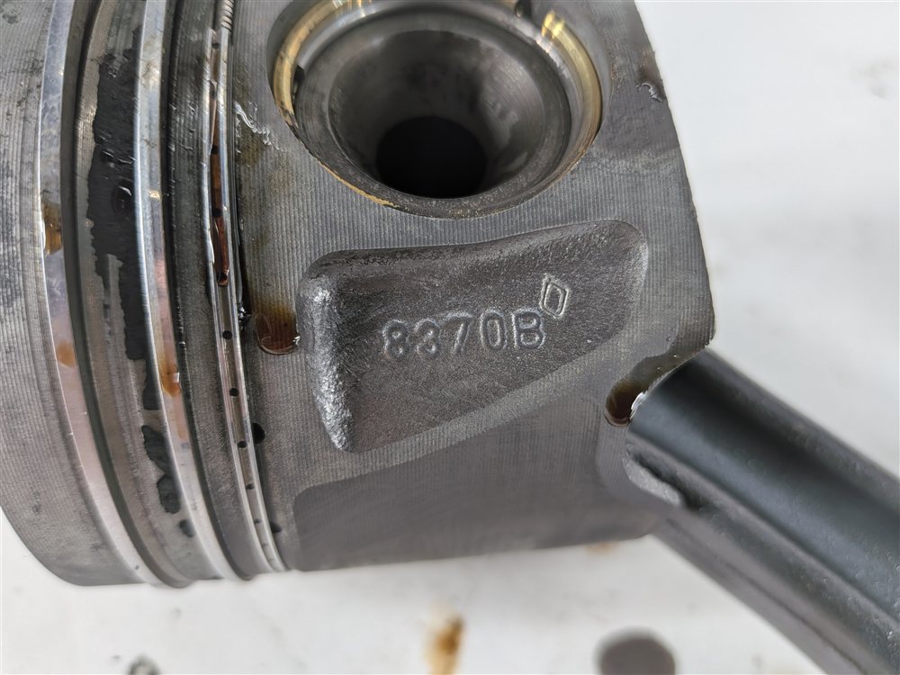 Thumbnail 9: 12-17 MERCEDES GL350 GLS350D ML350 S350 (W166 X166 W221) 3.0L DIESEL PISTON SET6