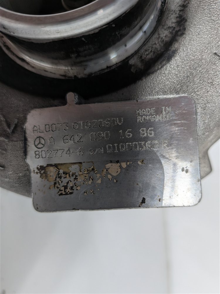 Thumbnail 11: 2012-2015 MERCEDES GL350 ML350 S350 (W166 W221 X166) 3.0L DIESEL TURBOCHARGER