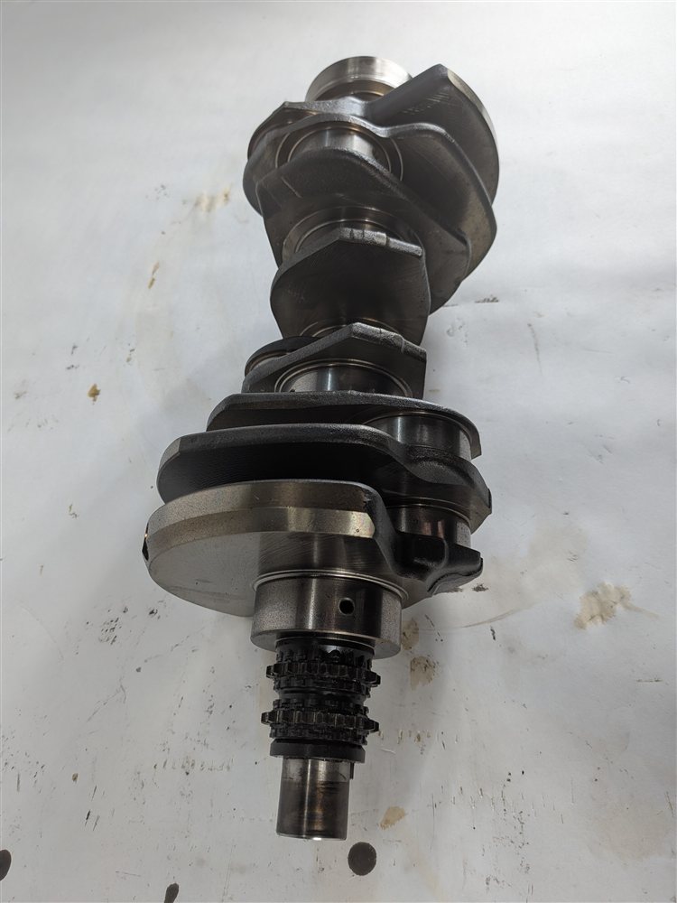 Thumbnail 4: 2013-2015 MERCEDES ML350 (W166) 3.0L OM642 DIESEL ENGINE CRANKSHAFT CRANK SHAFT