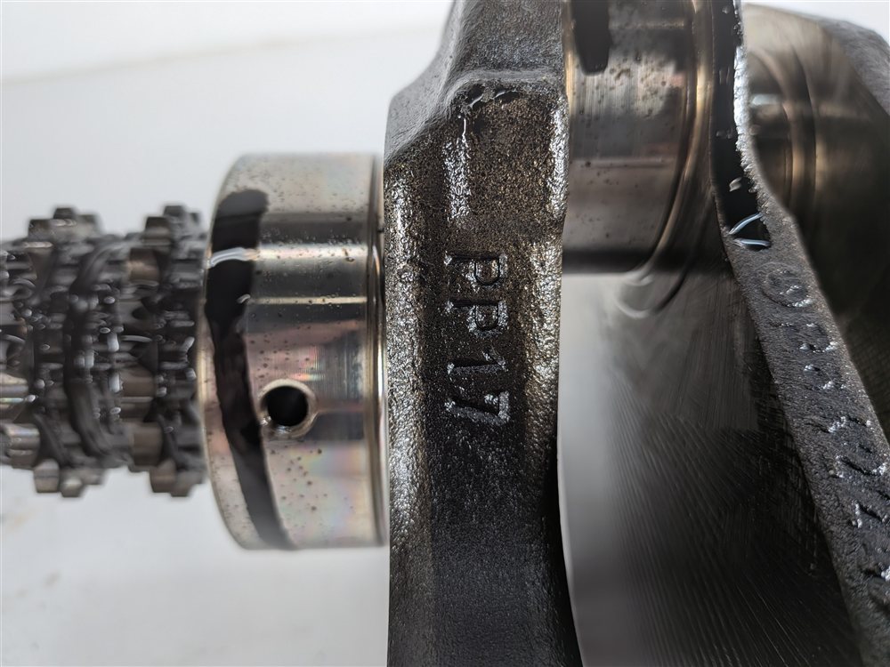 Thumbnail 8: 2013-2015 MERCEDES ML350 (W166) 3.0L OM642 DIESEL ENGINE CRANKSHAFT CRANK SHAFT