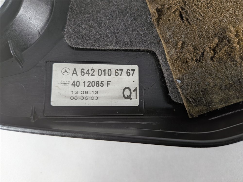 Thumbnail 8: 12-14 MERCEDES ML 13-16 GL X166 W166 3.0L DIESEL (OM642) PRIMARY ENGINE COVER