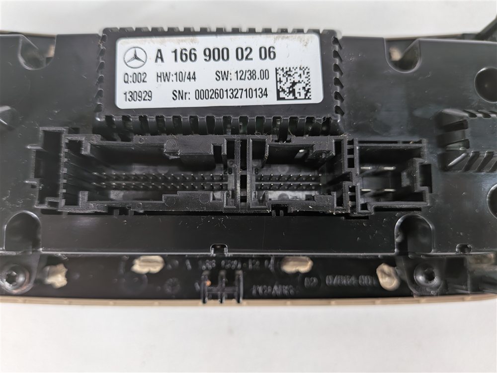 Thumbnail 8: 14-16 MERCEDES GLE ML CLSAS (W166) FRONT A/C HEATER TEMPERATURE CLIMATE CONTROL