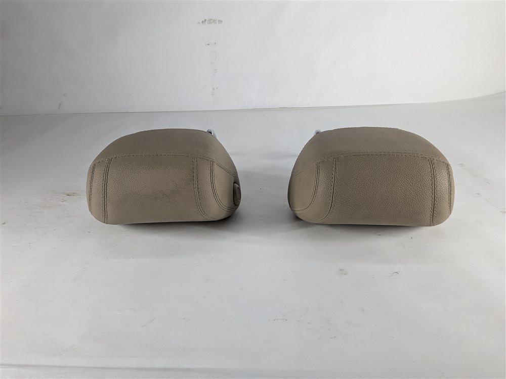 Thumbnail 7: 14-19 MERCEDES GL GLS ML CLASS W166 X166 FRONT LEFT & RIGHT HEADREST SET (Beige)