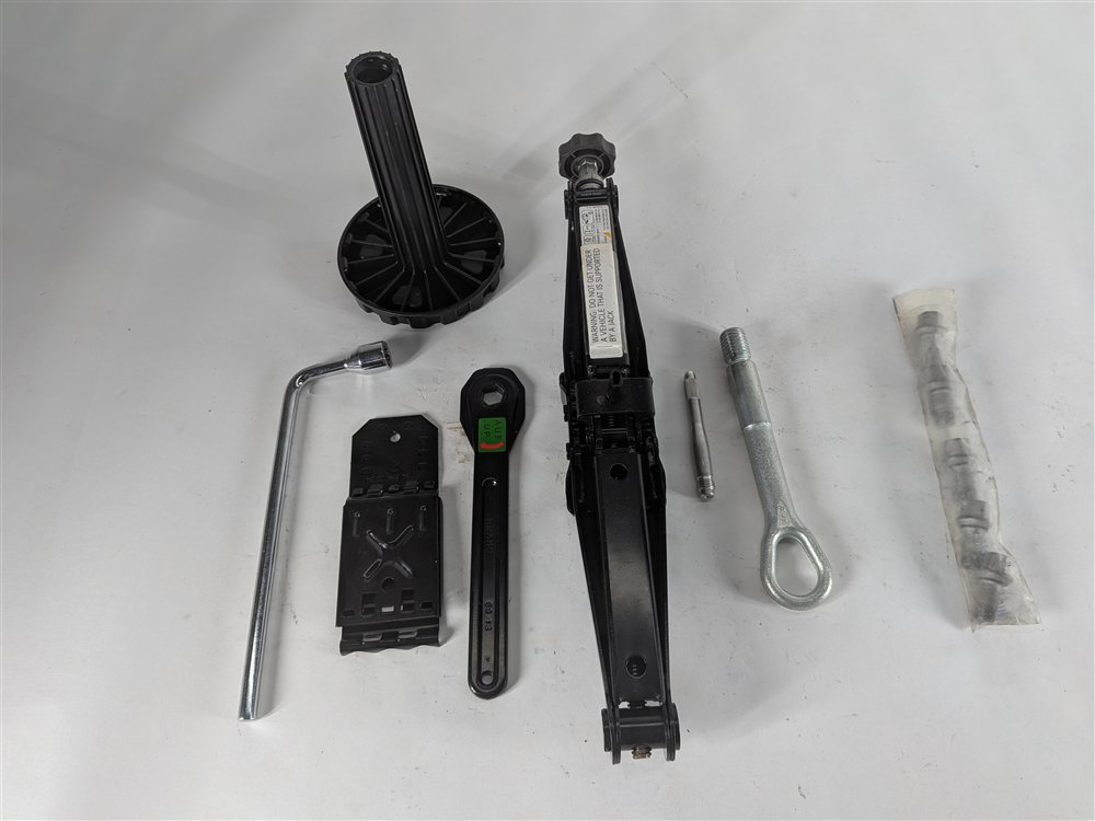 Thumbnail 3: 13-21 MERCEDES BENZ GL GLE GLS ML CLASS W166 X166 SPARE TIRE JACK KIT TOOL SET