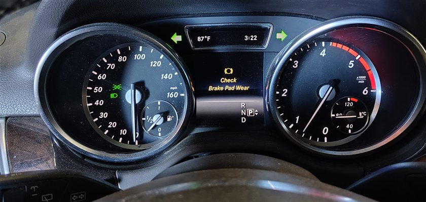 Thumbnail 2: 2014 MERCEDES GL350 ML350 W166 X166 MPH INSTRUMENT CLUSTER W/O ADAPTIVE CRUISE