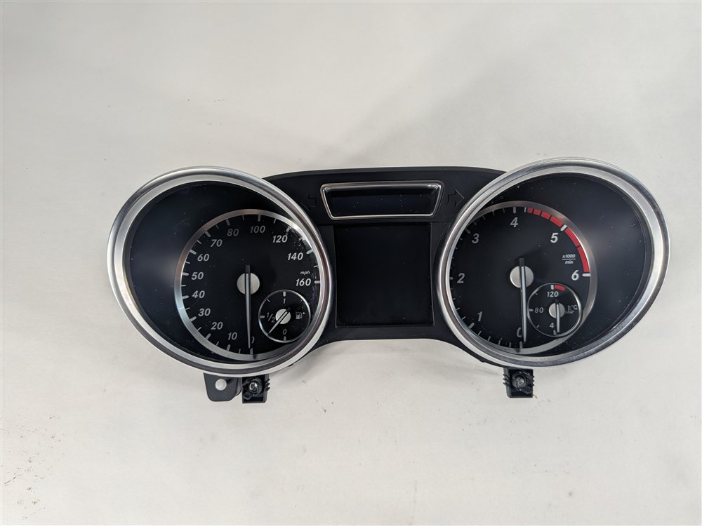Thumbnail 4: 2014 MERCEDES GL350 ML350 W166 X166 MPH INSTRUMENT CLUSTER W/O ADAPTIVE CRUISE
