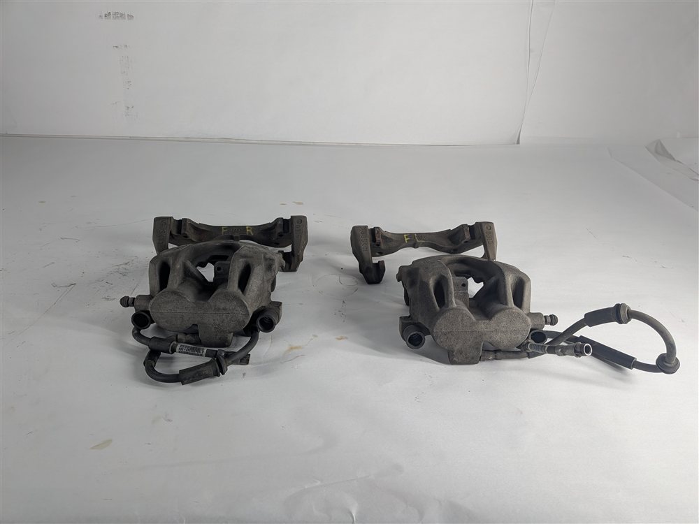 Thumbnail 6: 12-19 MERCEDES GL GLS ML (W166 X166) FRONT LEFT & RIGHT BRAKE CALIPER SET-2