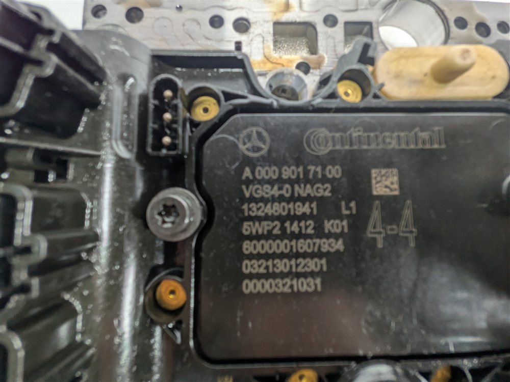 Thumbnail 8: 14-16 MERCEDES GL ML (W166 X166) DIESEL 722.9 AUTO TRANSMISSION VALVE BODY BLOCK